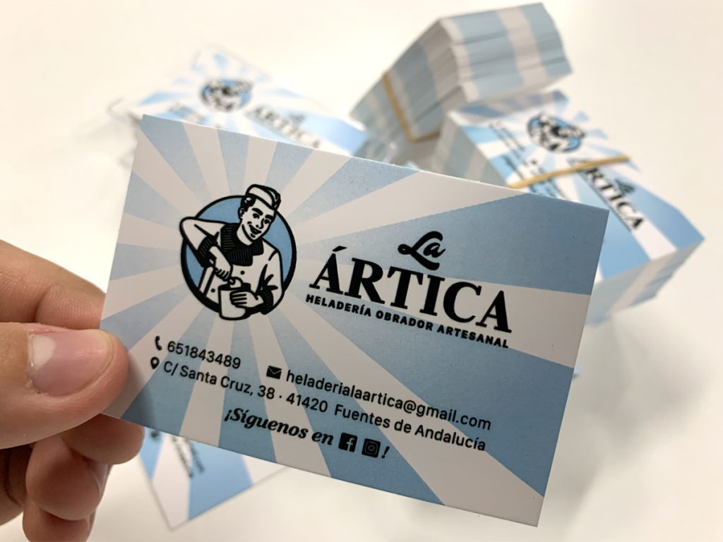 Impresión de tarjetas en Sevilla