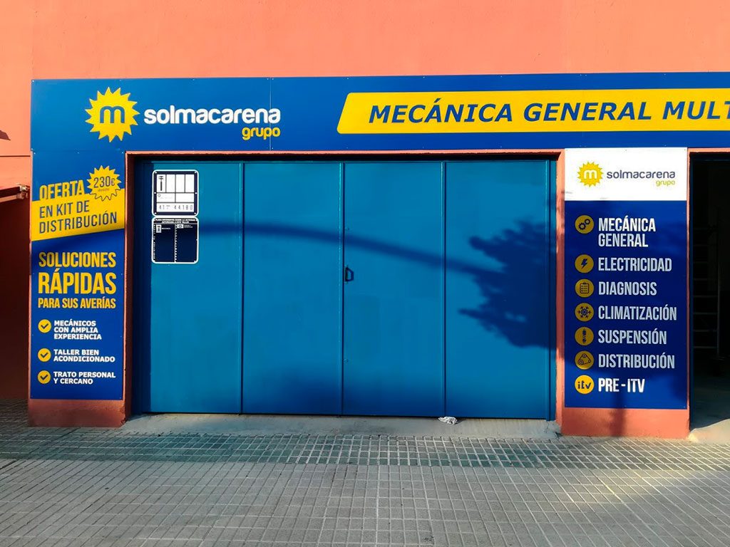 Rotulación de espacios comerciales en Sevilla