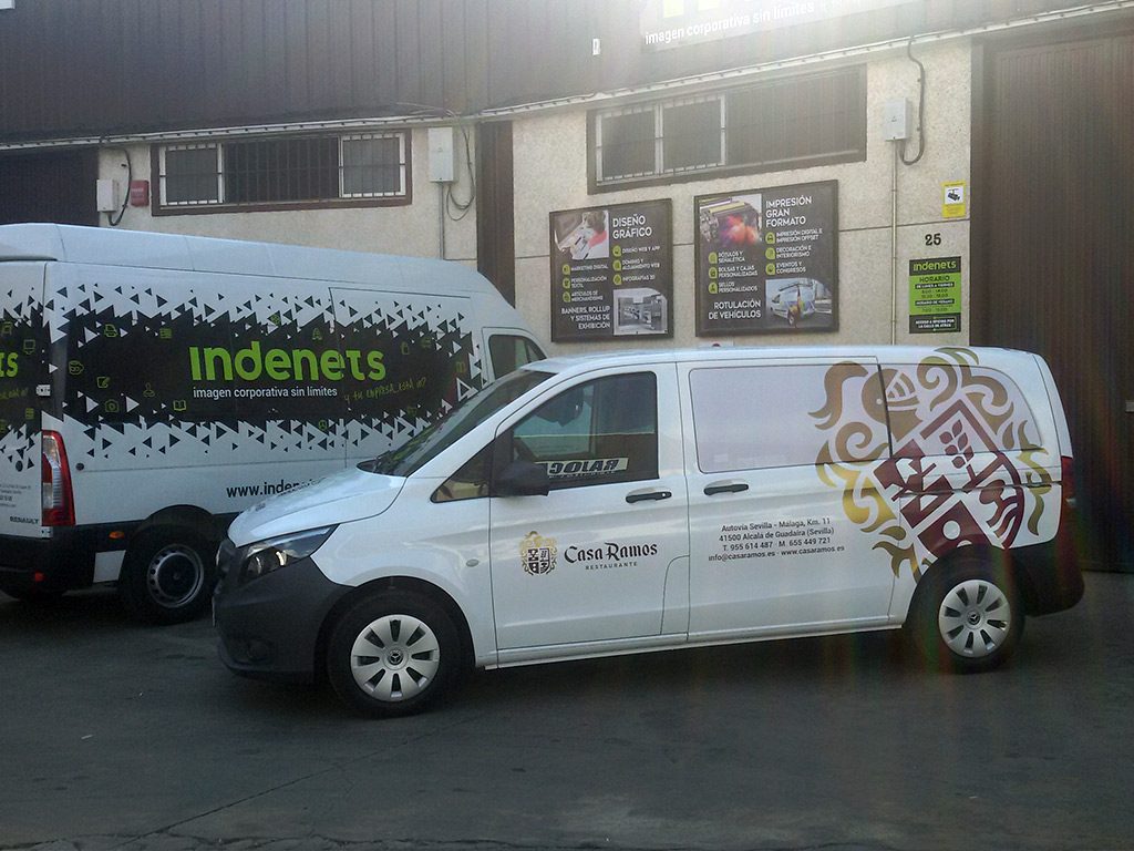 Rotulación de vehículos en Sevilla